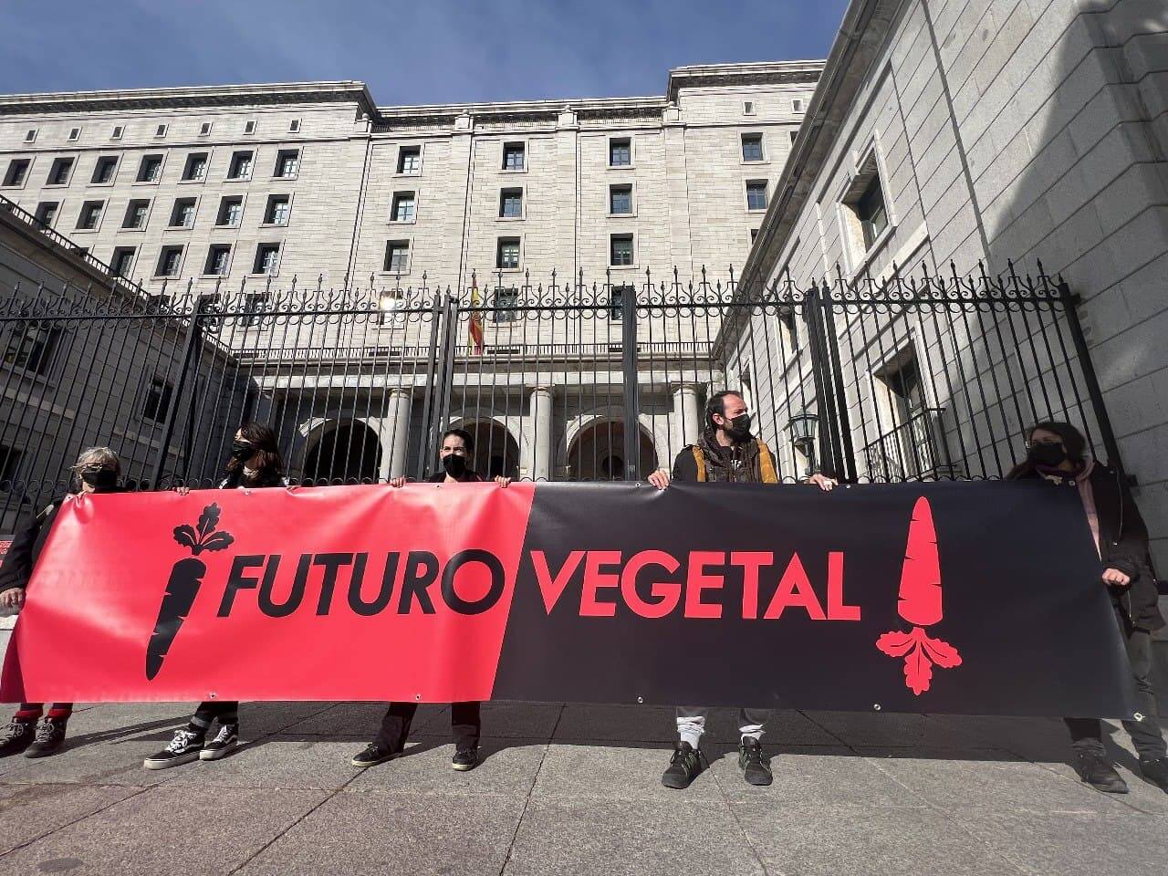 Futuro Vegetal frente al Ministerio de Transisción Ecológica